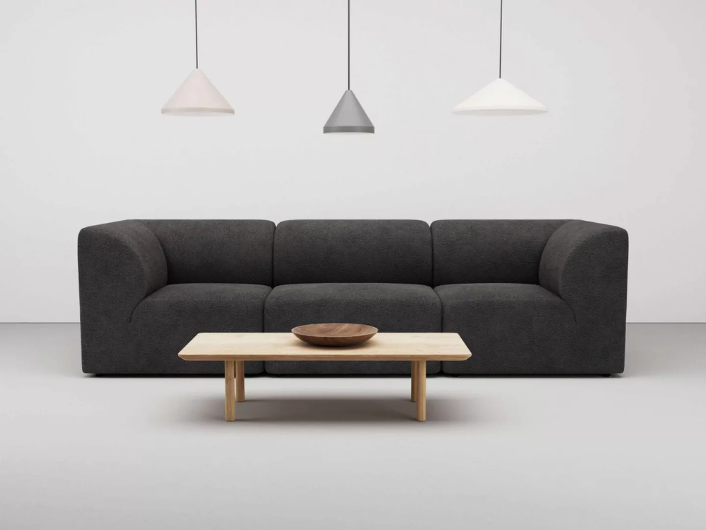 LeGer Home by Lena Gercke 3-Sitzer "Floria", modulares Sofa, in trendigen F günstig online kaufen