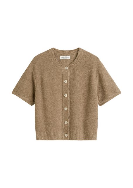 Marc O'Polo Rundhalspullover INDOOR CAPSULE: knit cardigan, shor günstig online kaufen