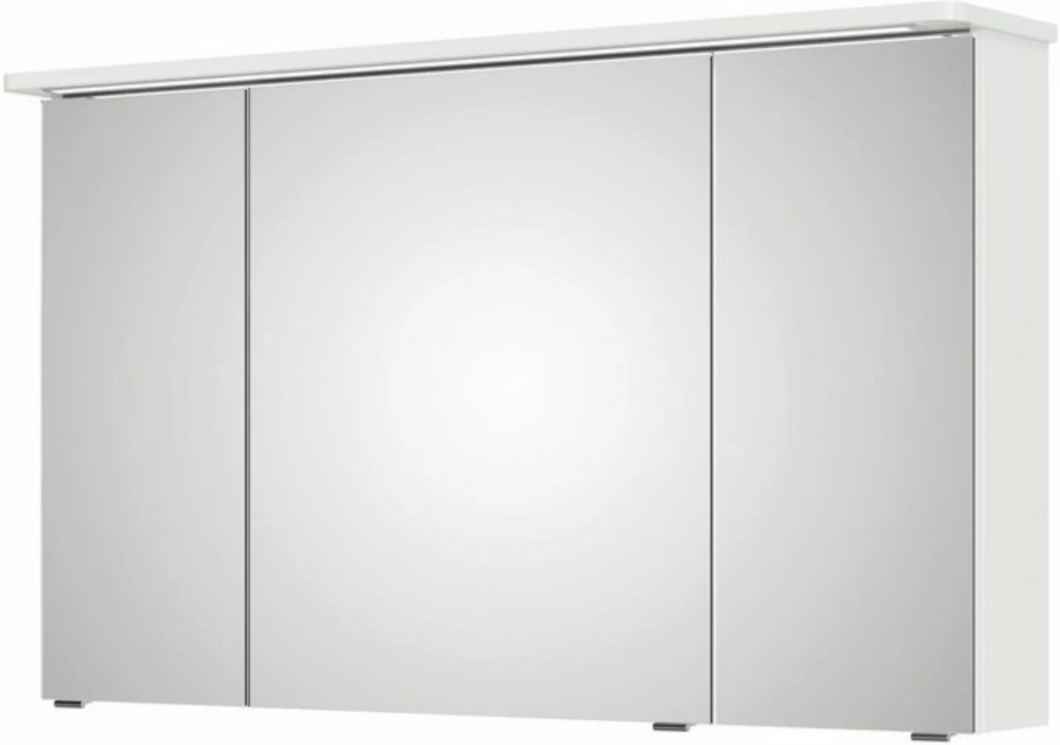 Saphir Spiegelschrank Serie 4005 Badezimmer-Spiegelschrank inkl. LED-Kranzb günstig online kaufen