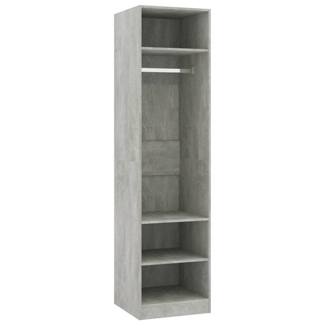 furnicato Kleiderschrank Betongrau 50x50x200 cm Holzwerkstoff günstig online kaufen