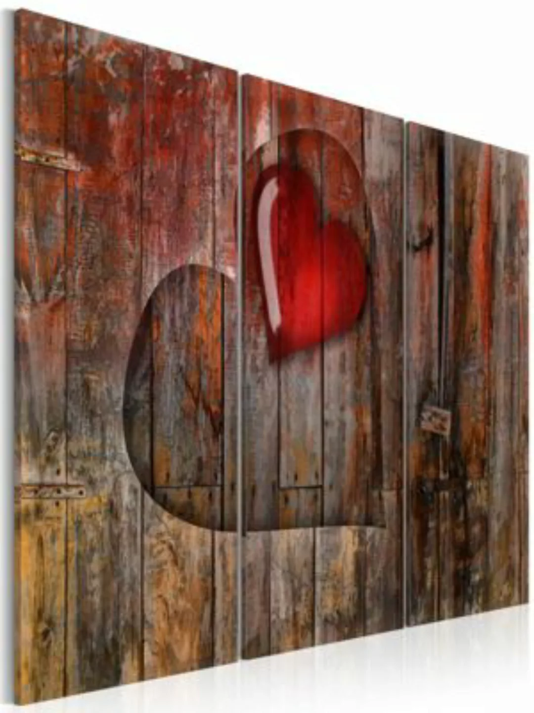artgeist Wandbild Heart to heart mehrfarbig Gr. 60 x 40 günstig online kaufen