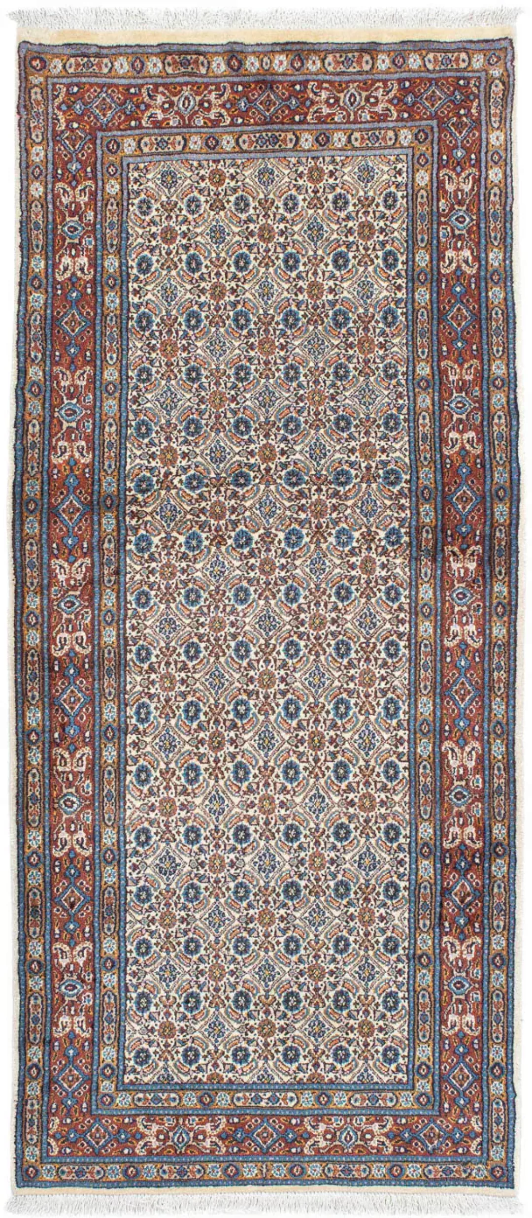 morgenland Wollteppich »Yalameh Durchgemustert Beige 288 x 202 cm«, rechtec günstig online kaufen