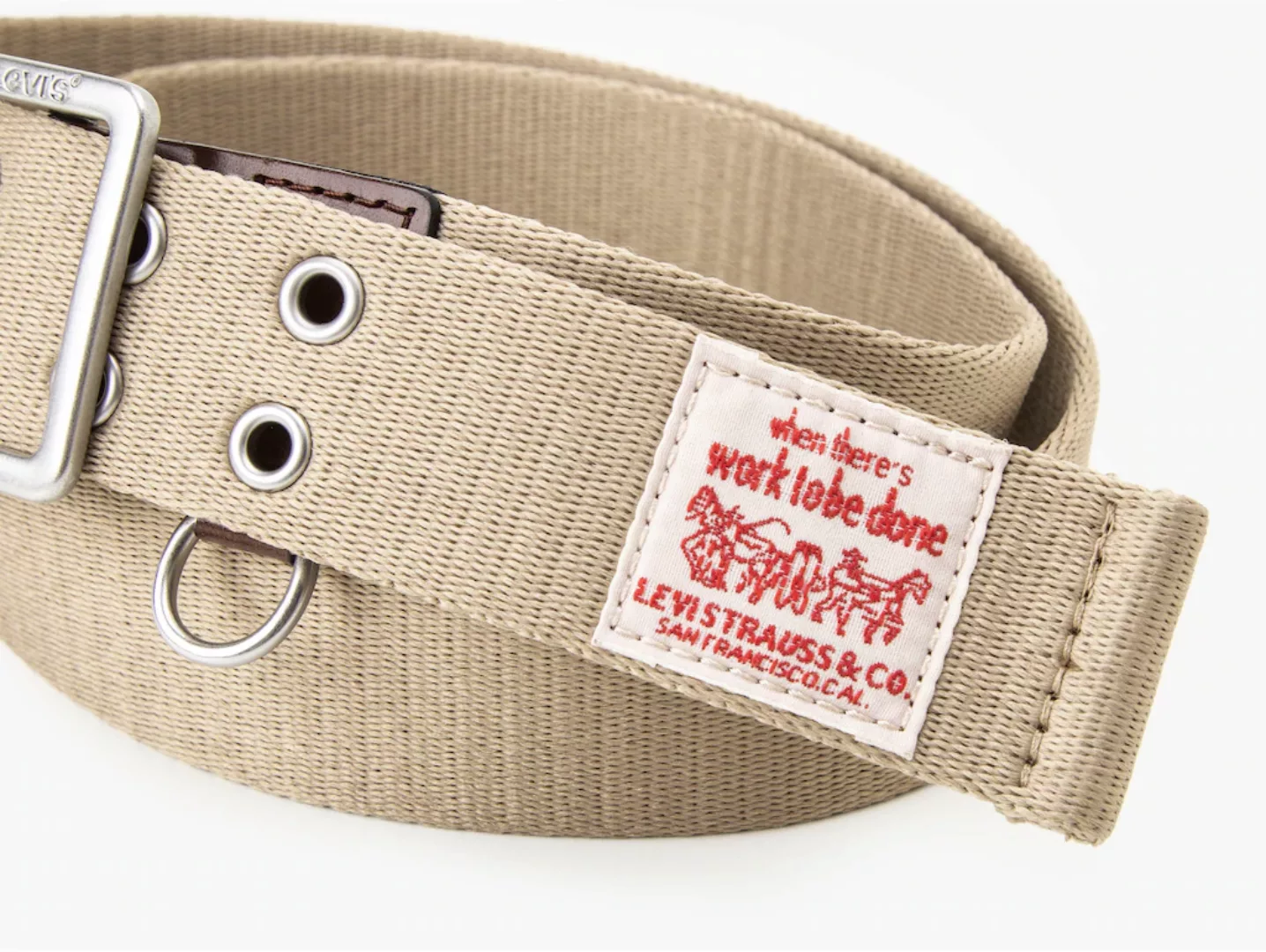 Levis Stoffgürtel "Gürtel WORKWEAR BELT", in trendy Workerstyle günstig online kaufen