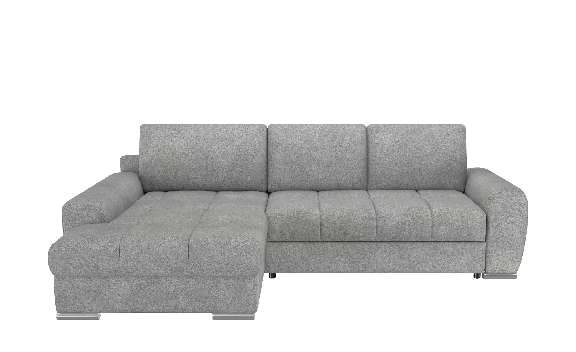 bobb Ecksofa mit Funktion   Soumia ¦ grau ¦ Maße (cm): B: 283 H: 91 T: 181 günstig online kaufen