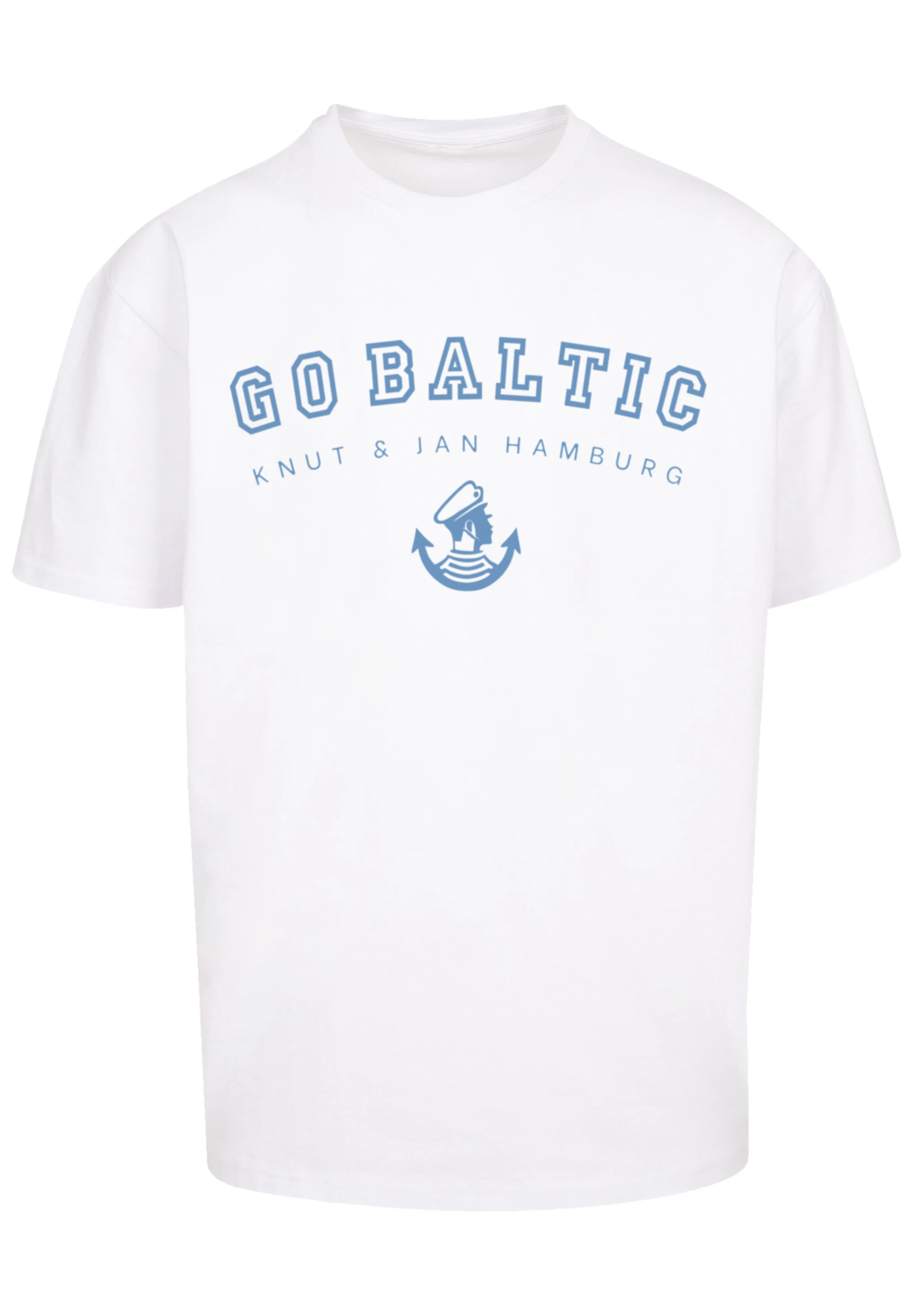 F4NT4STIC T-Shirt "Go Baltic Ostsee Knut & Jan Hamburg", Print günstig online kaufen