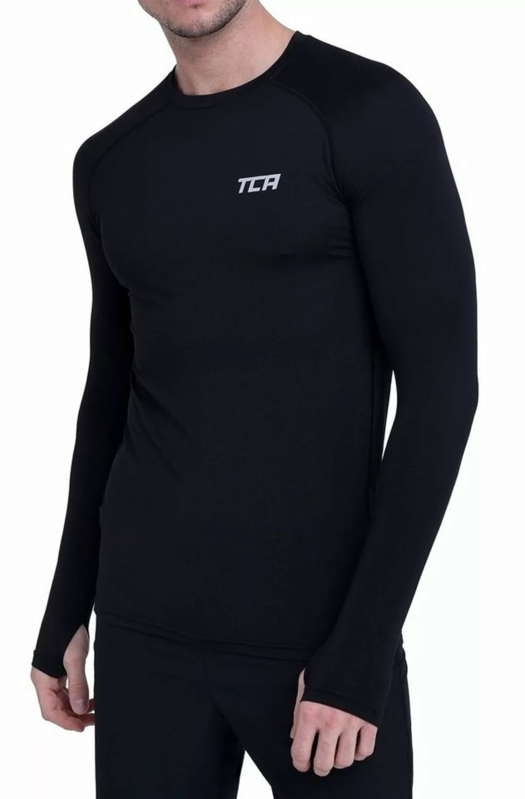 TCA Langarmshirt TCA Herren Stamina Langarmshirt - Leichtes Laufshirt - Sch günstig online kaufen