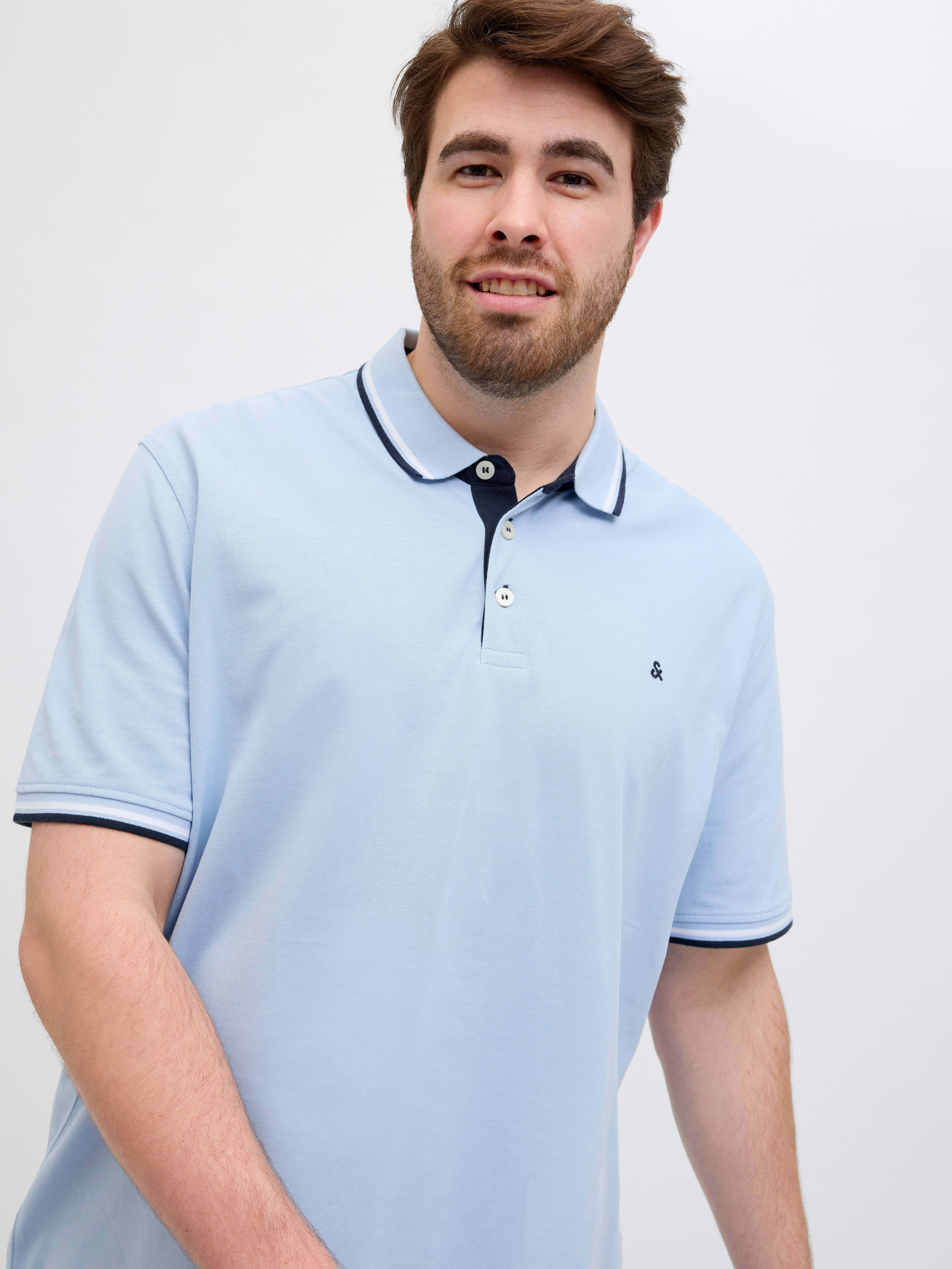 Jack & Jones PlusSize Poloshirt JJEPAULOS günstig online kaufen