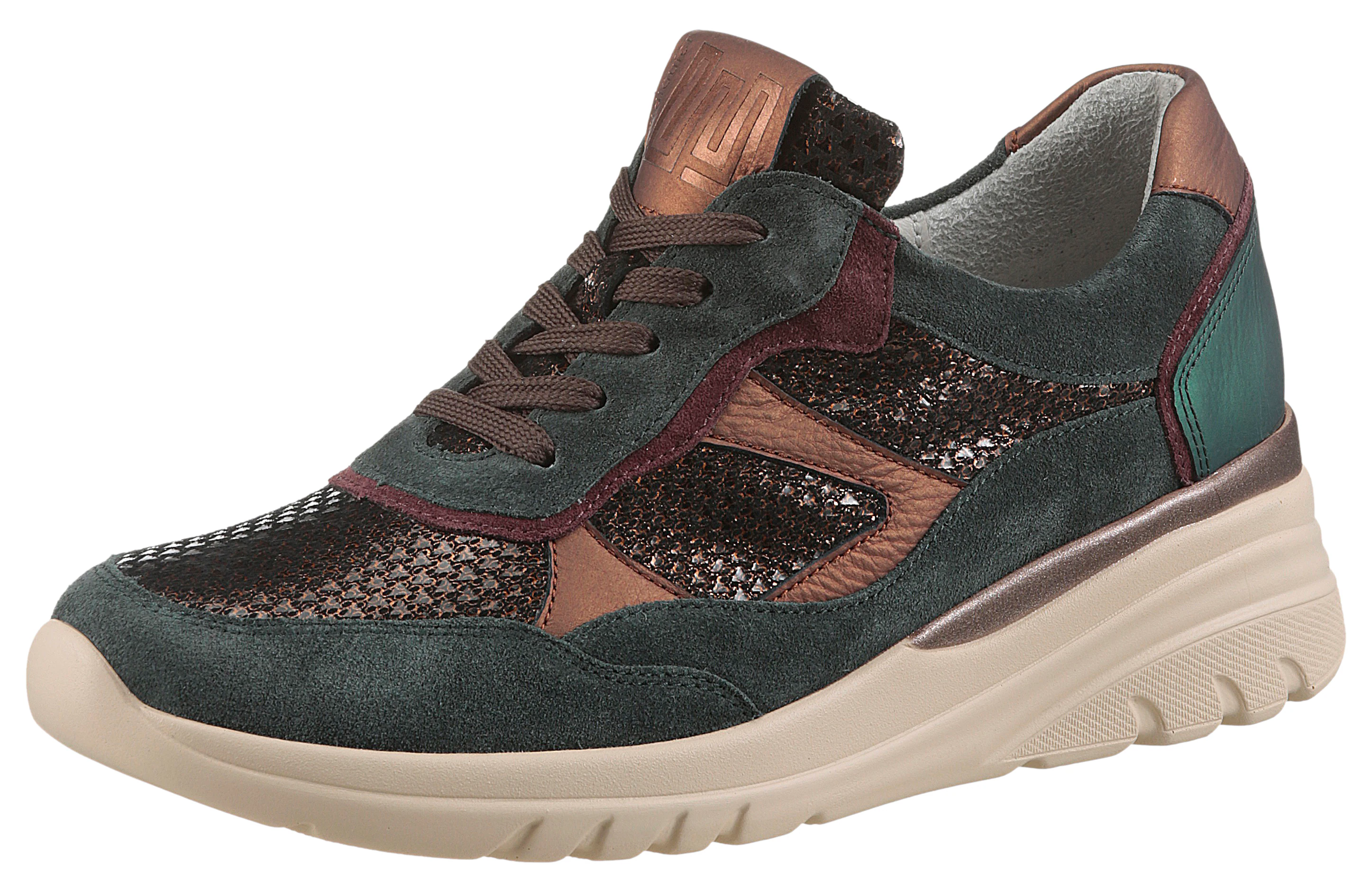 Waldläufer Keilsneaker "H-CARLA", Bequemschuh, Schnürschuh, Halbschuh in Ko günstig online kaufen