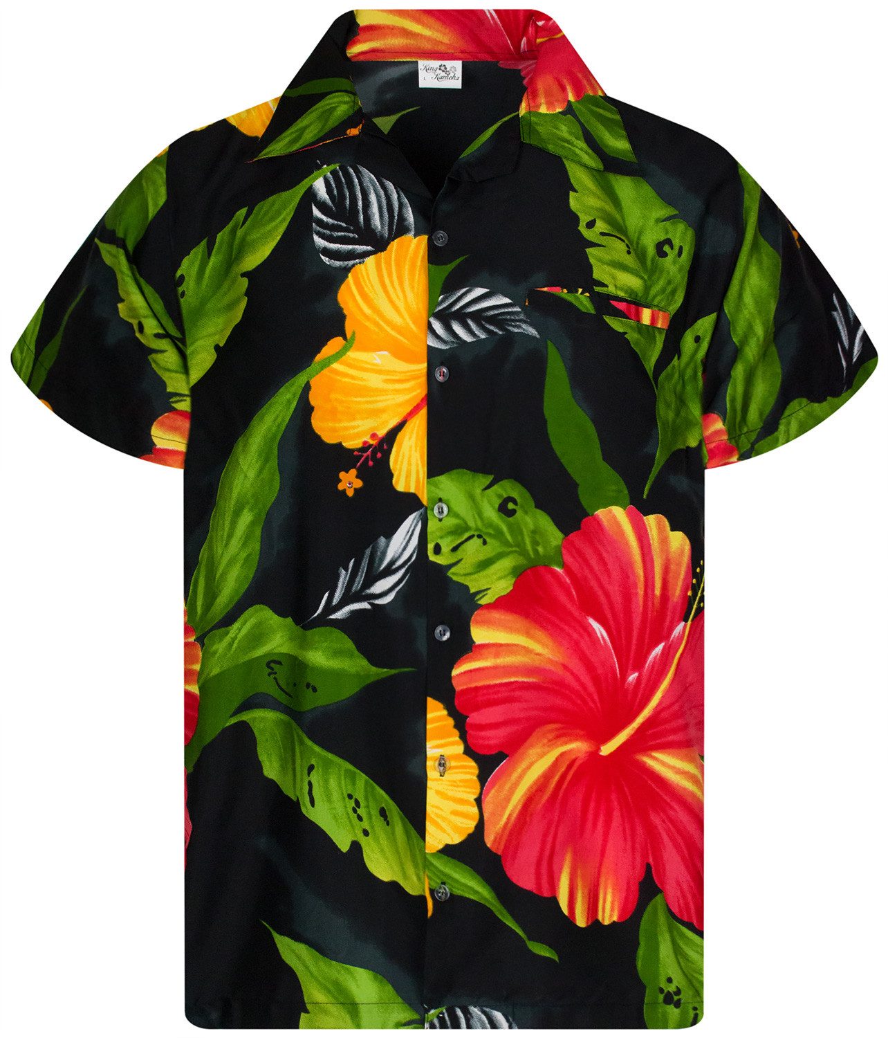 King Kameha Hawaiihemd Big Flower Funky günstig online kaufen