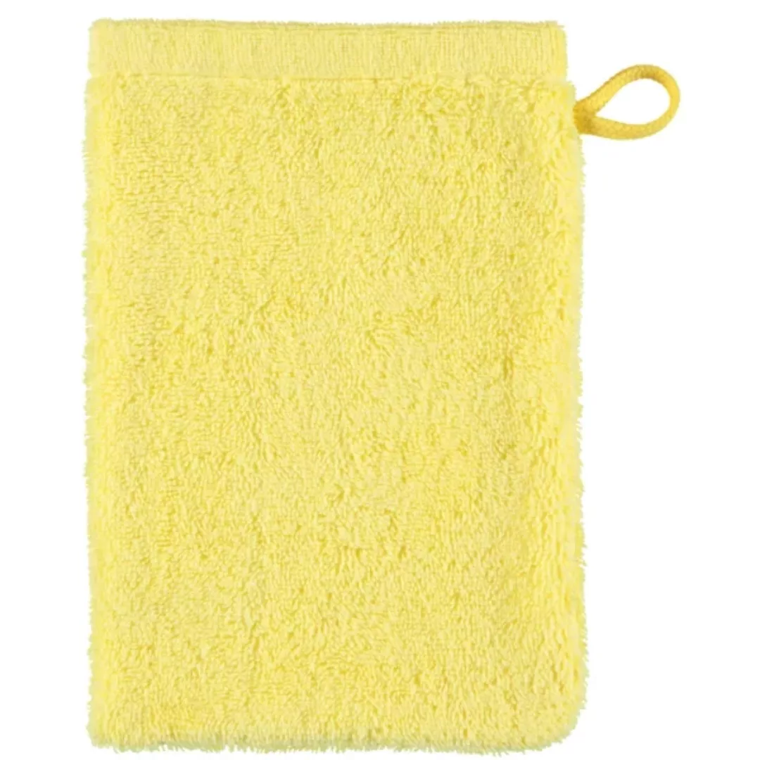 Cawö Handtücher Life Style Uni 7007 - Farbe: lemon - 501 - Waschhandschuh 1 günstig online kaufen