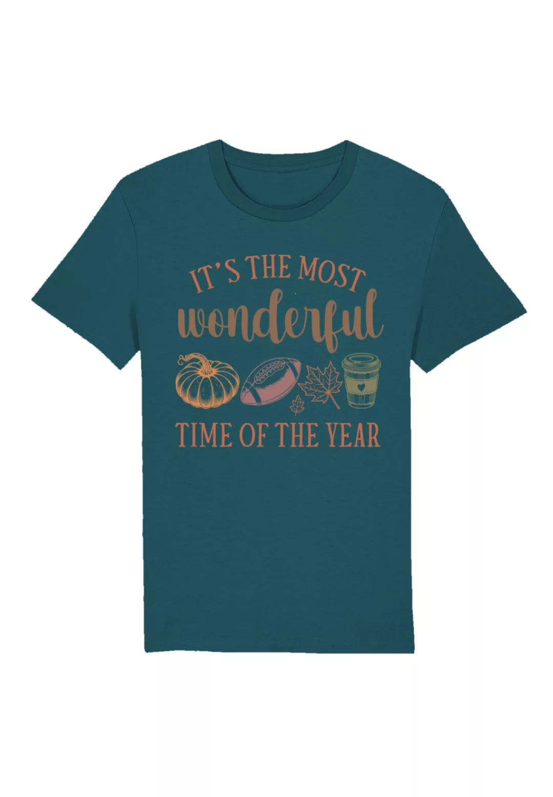 F4NT4STIC T-Shirt "Fall Herbst its the most wonderful time of the year", Pr günstig online kaufen