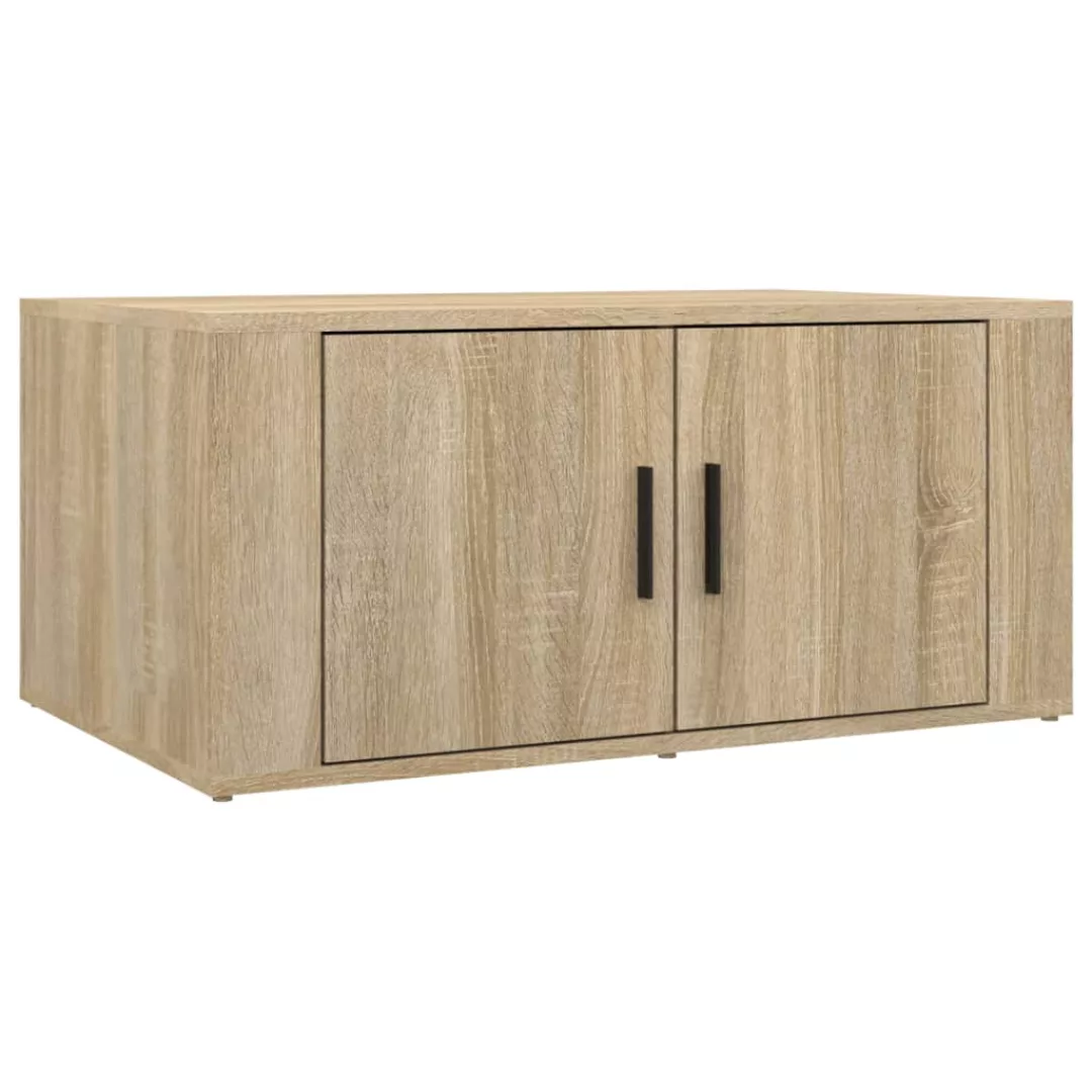 Vidaxl Couchtisch Sonoma-eiche 80x50x36 Cm Holzwerkstoff günstig online kaufen