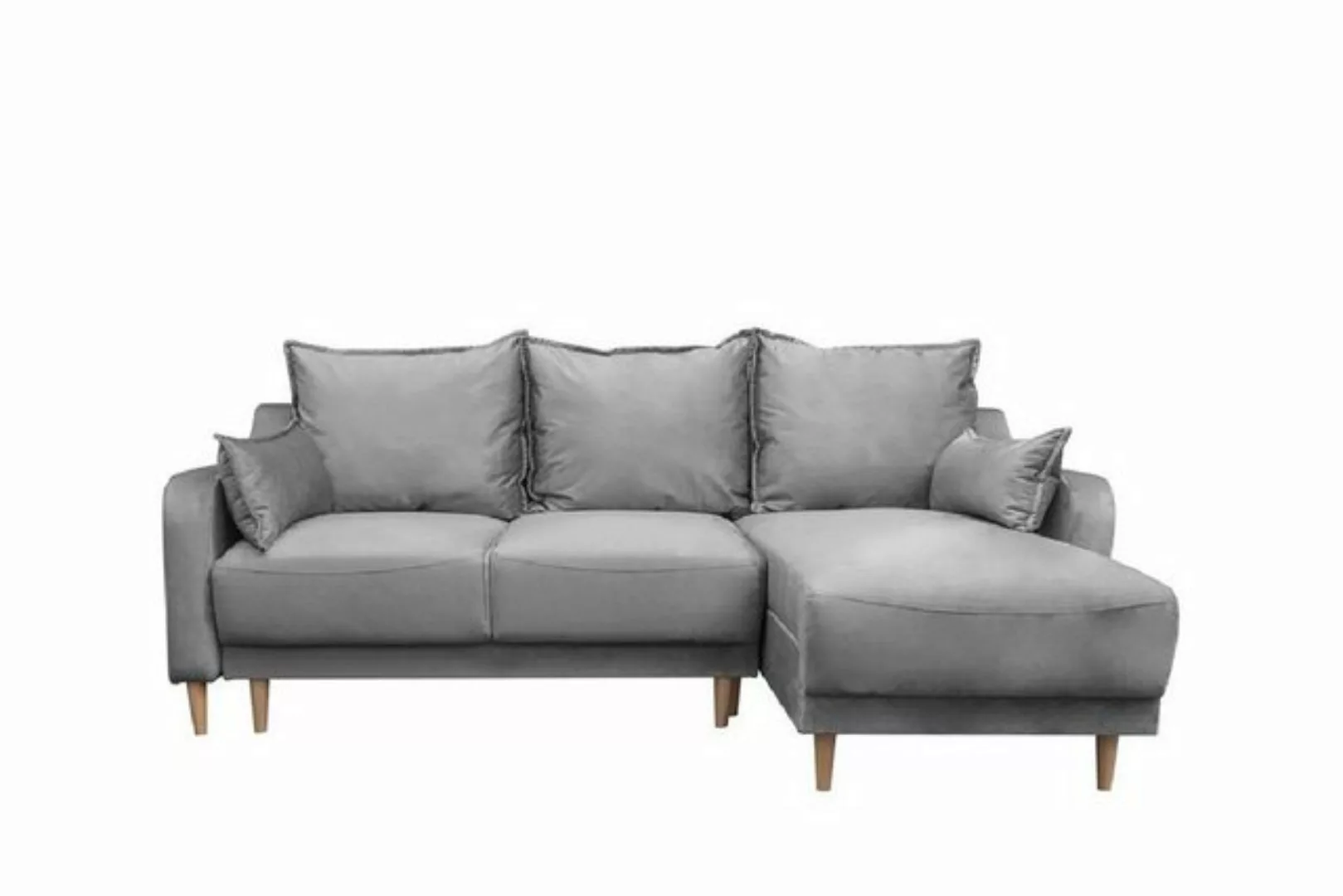 JVmoebel Ecksofa L-Form Sofa Designer Sofa mit Bettfunktion Bettkasten Schl günstig online kaufen