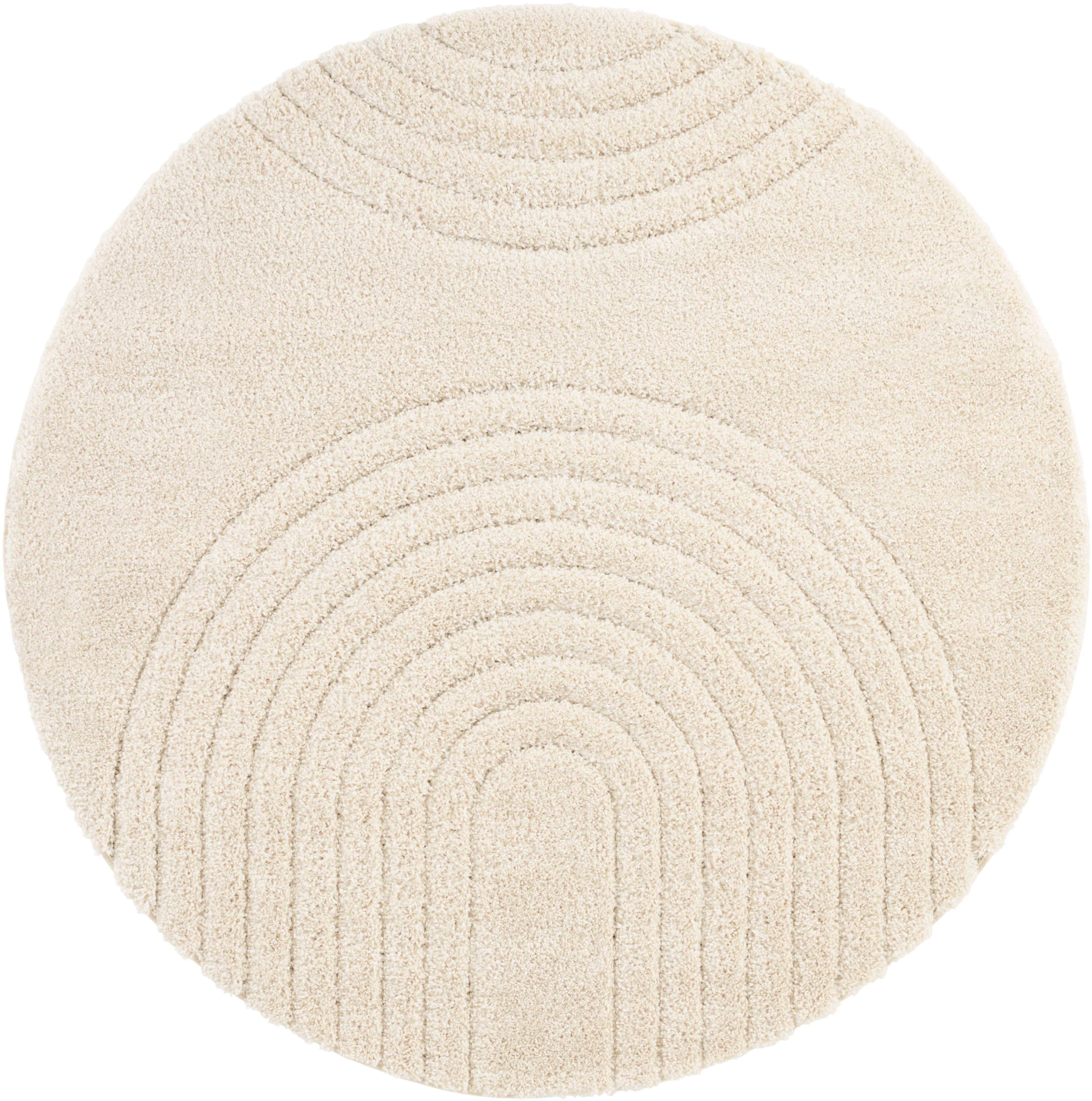 HANSE Home Teppich »Fergus«, rund, 22 mm Höhe, Shaggy, Weich, Skandi, Flaus günstig online kaufen