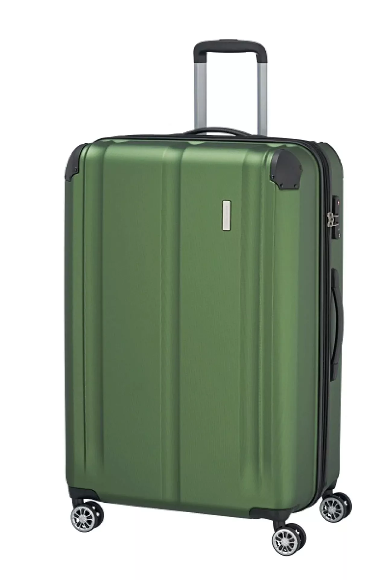 Travelite Trolley CITY Hartschalenkoffer L 77cm Grün günstig online kaufen