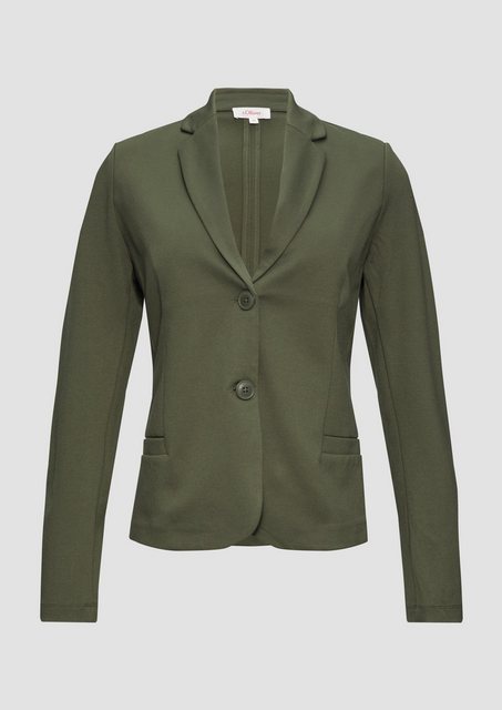 s.Oliver Jackenblazer Jersey-Blazer mit Twillstruktur günstig online kaufen