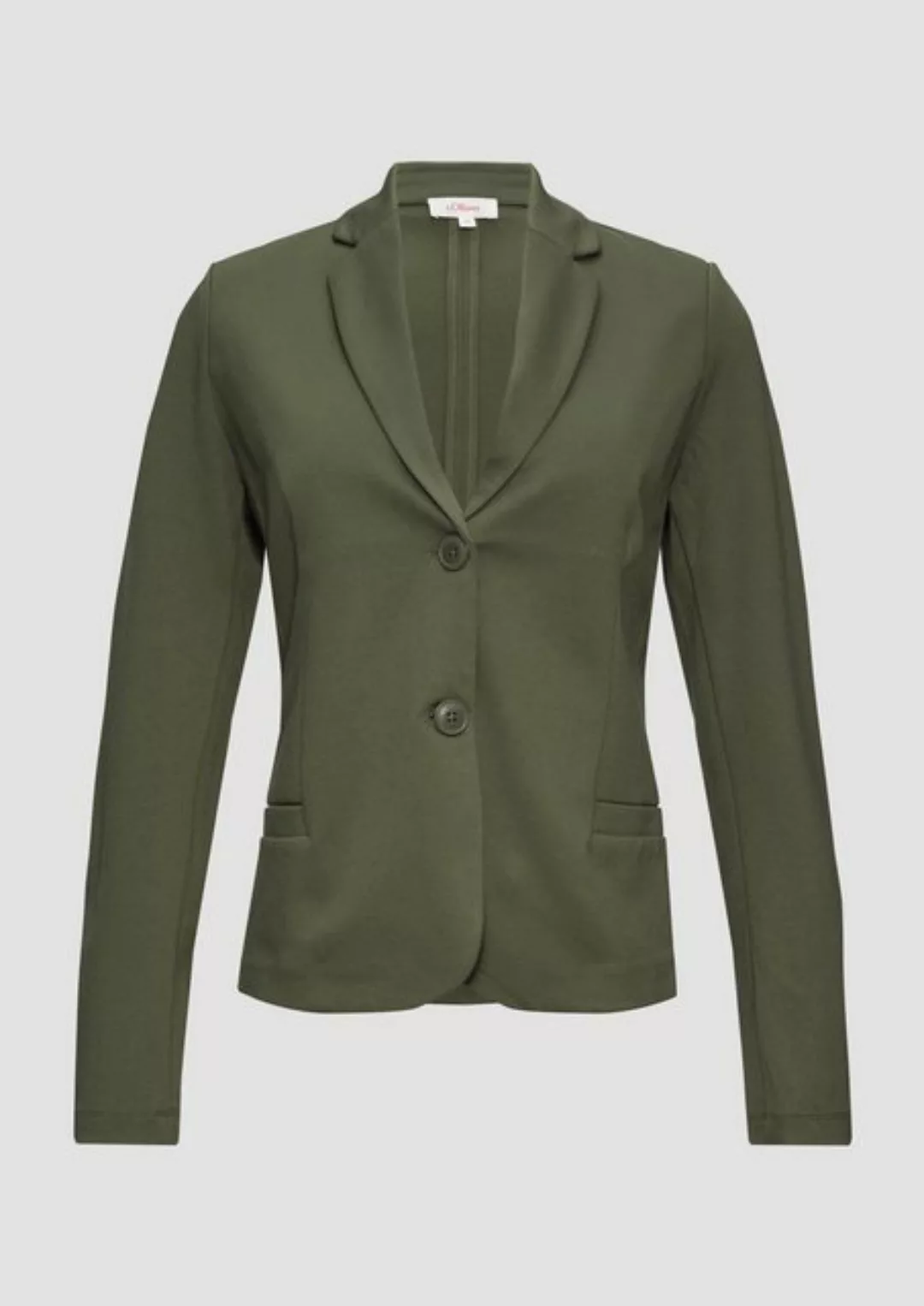 s.Oliver Jackenblazer Jersey-Blazer mit Twillstruktur günstig online kaufen