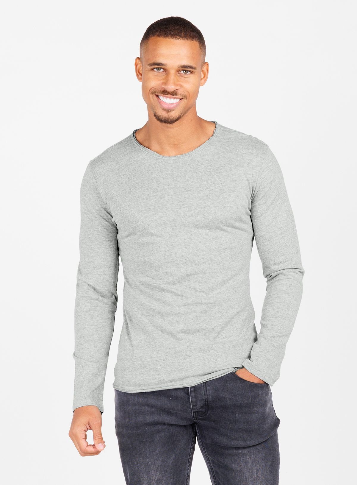 Key Largo Langarmshirt Cheese vintage Look günstig online kaufen