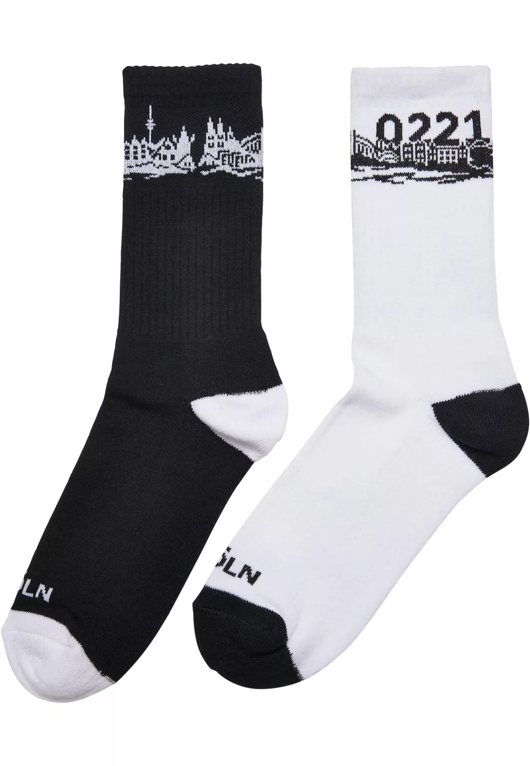 MisterTee Basicsocken "MisterTee Unisex Major City 0221 Socks 2-Pack", (1 P günstig online kaufen