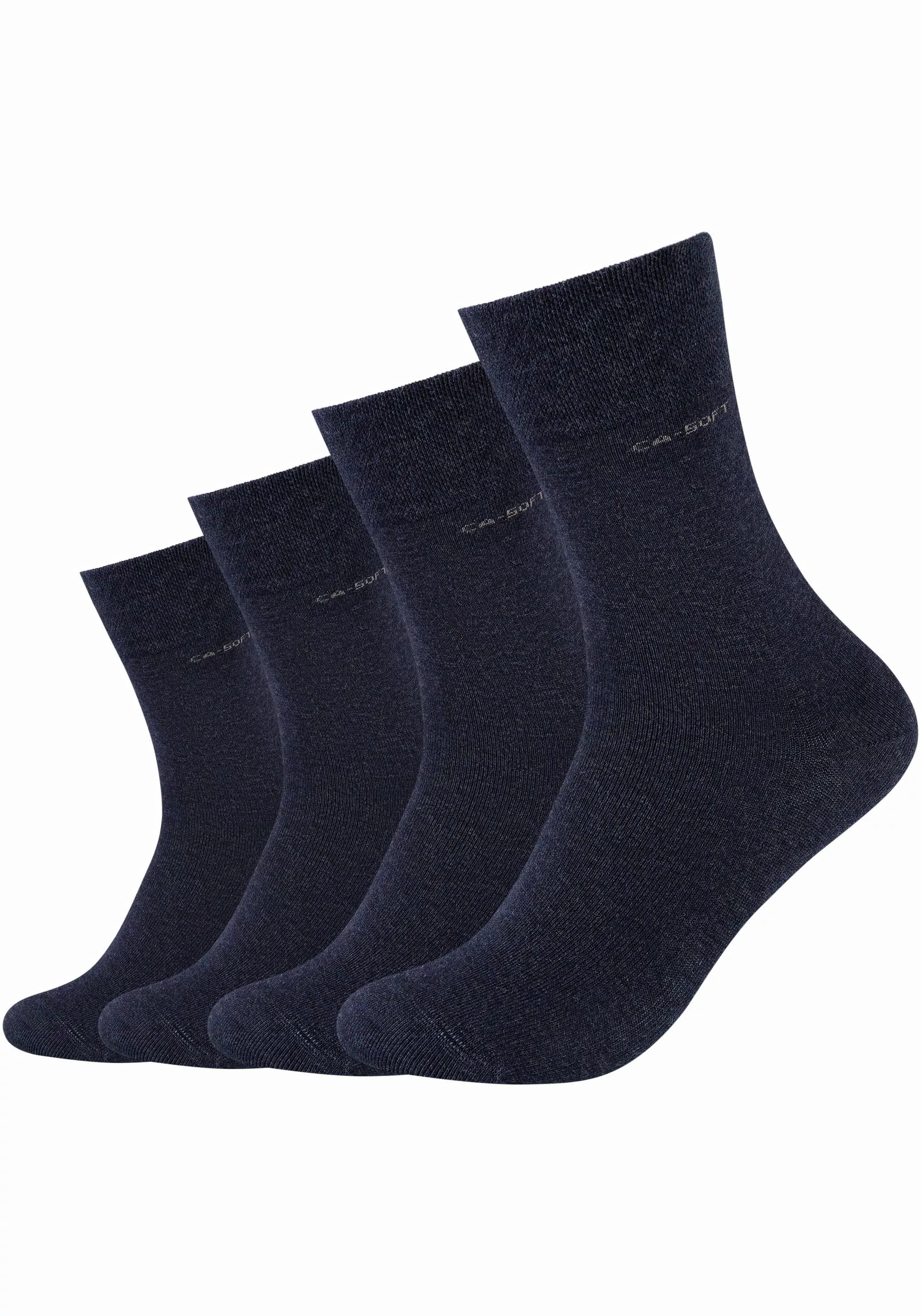 Camano Socken, (4er Pack), mit verstärktem Fersen- und Zehenbereich günstig online kaufen