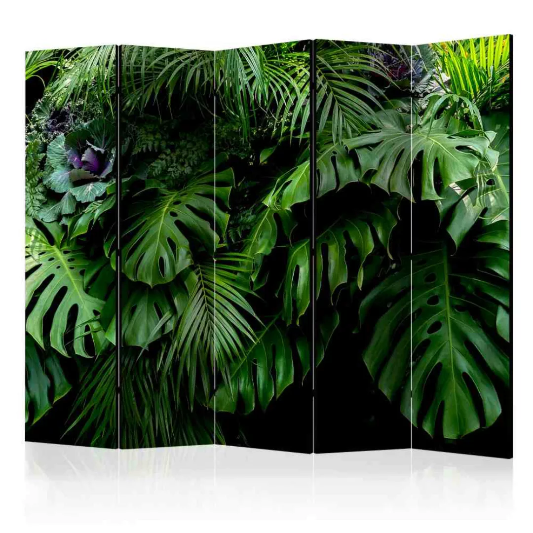 Praxis Paravent mit Dschungelmotiv 225 cm breit günstig online kaufen
