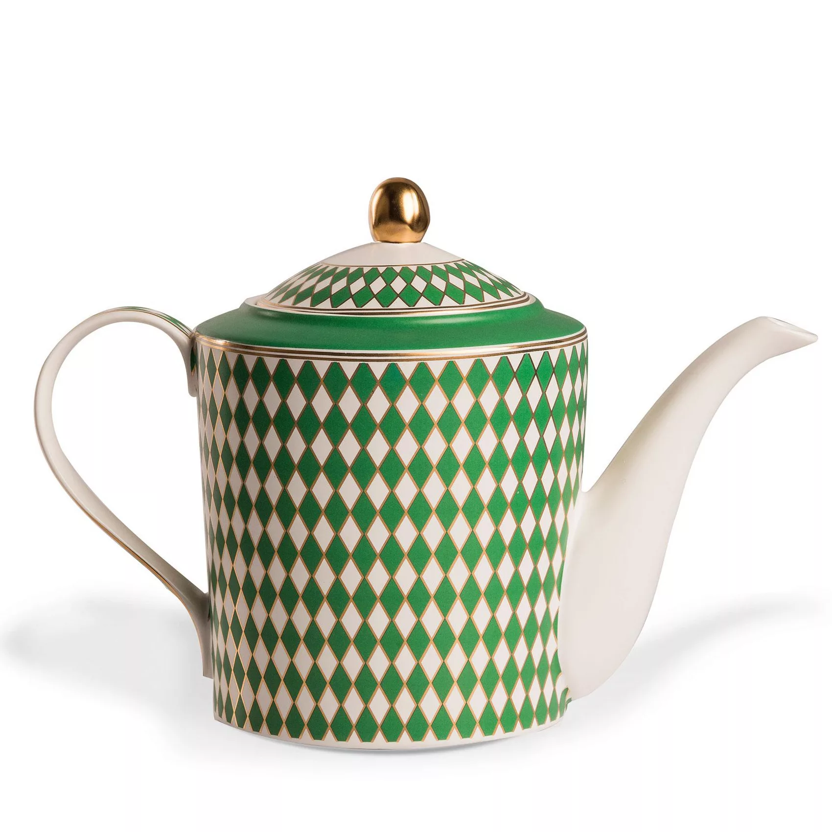 Teekanne Chess keramik grün / 1,1) - L - Pols Potten - Grün günstig online kaufen