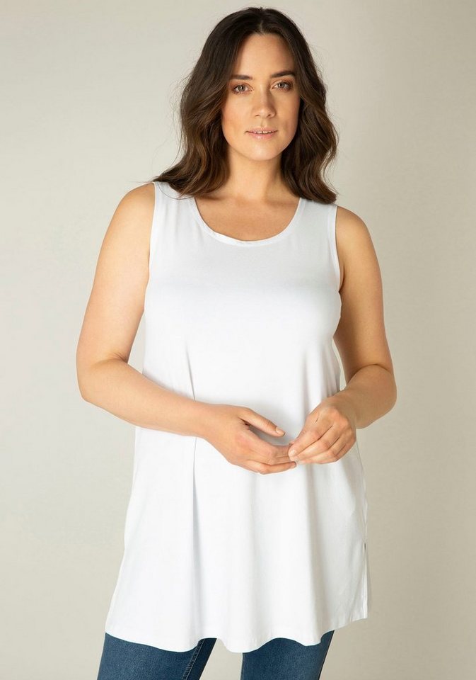 Base Level Curvy Longshirt Abbigale Leicht ausgestellte A-Form günstig online kaufen