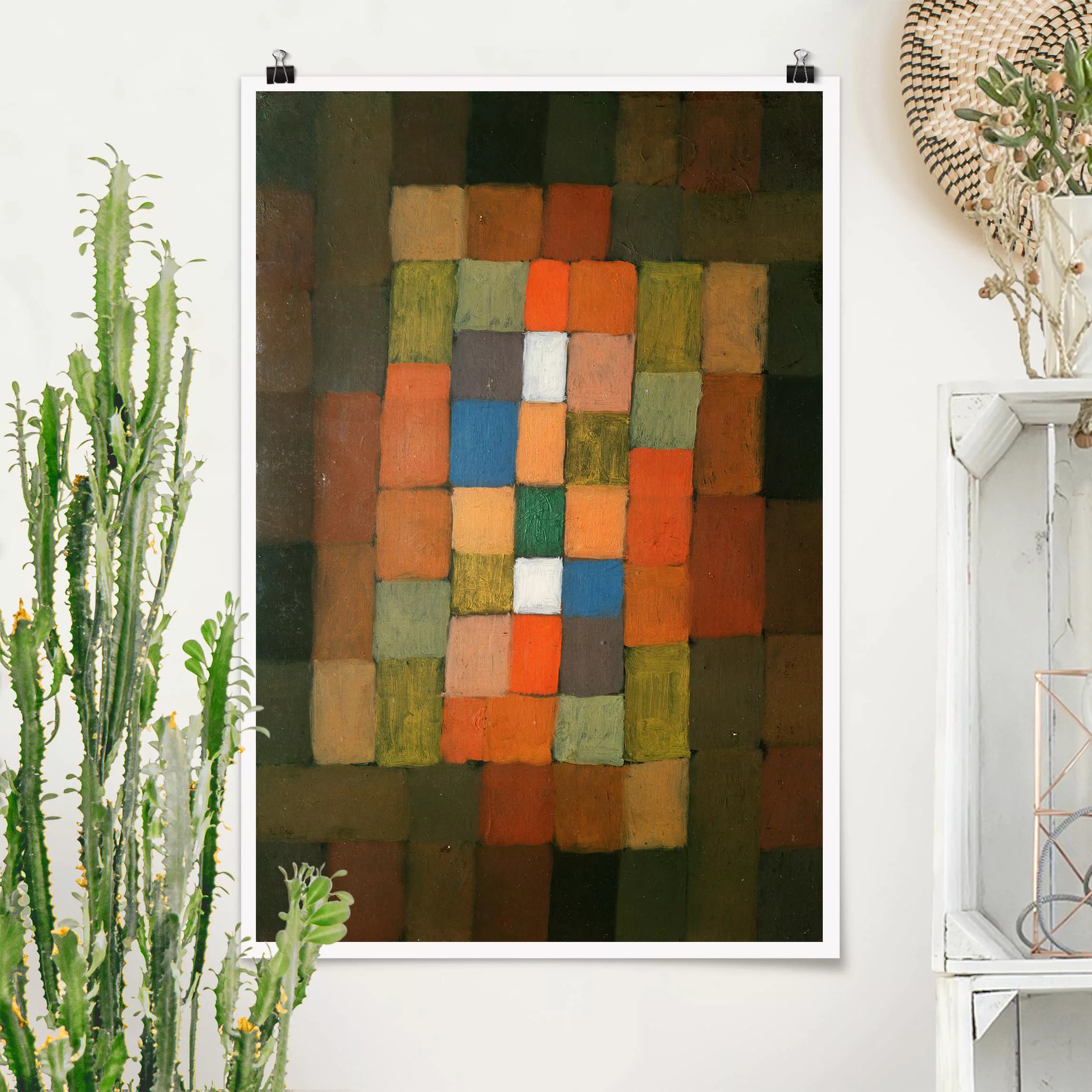 Poster Kunstdruck - Hochformat Paul Klee - Steigerung günstig online kaufen