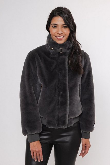 Rino & Pelle Outdoorjacke Short fake fur jacket günstig online kaufen