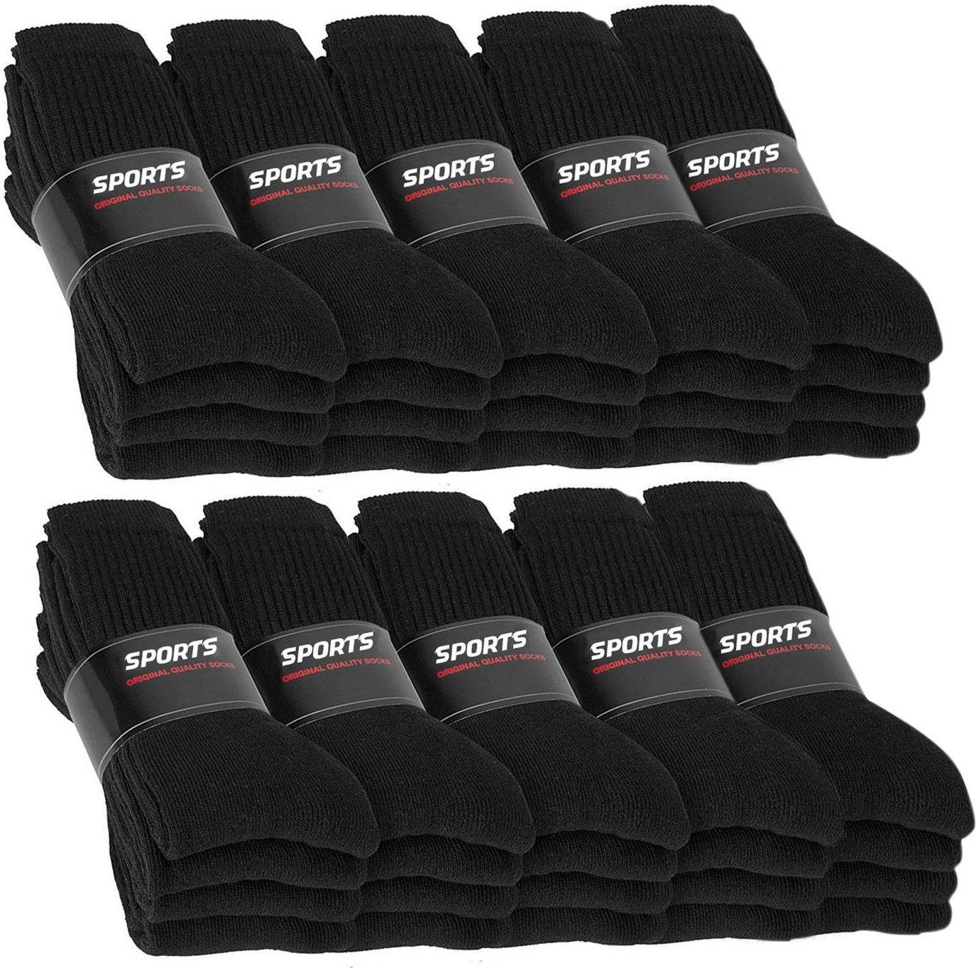 normani Sportsocken 20 Paar Tennis-Socken (20er-Set, günstig online kaufen