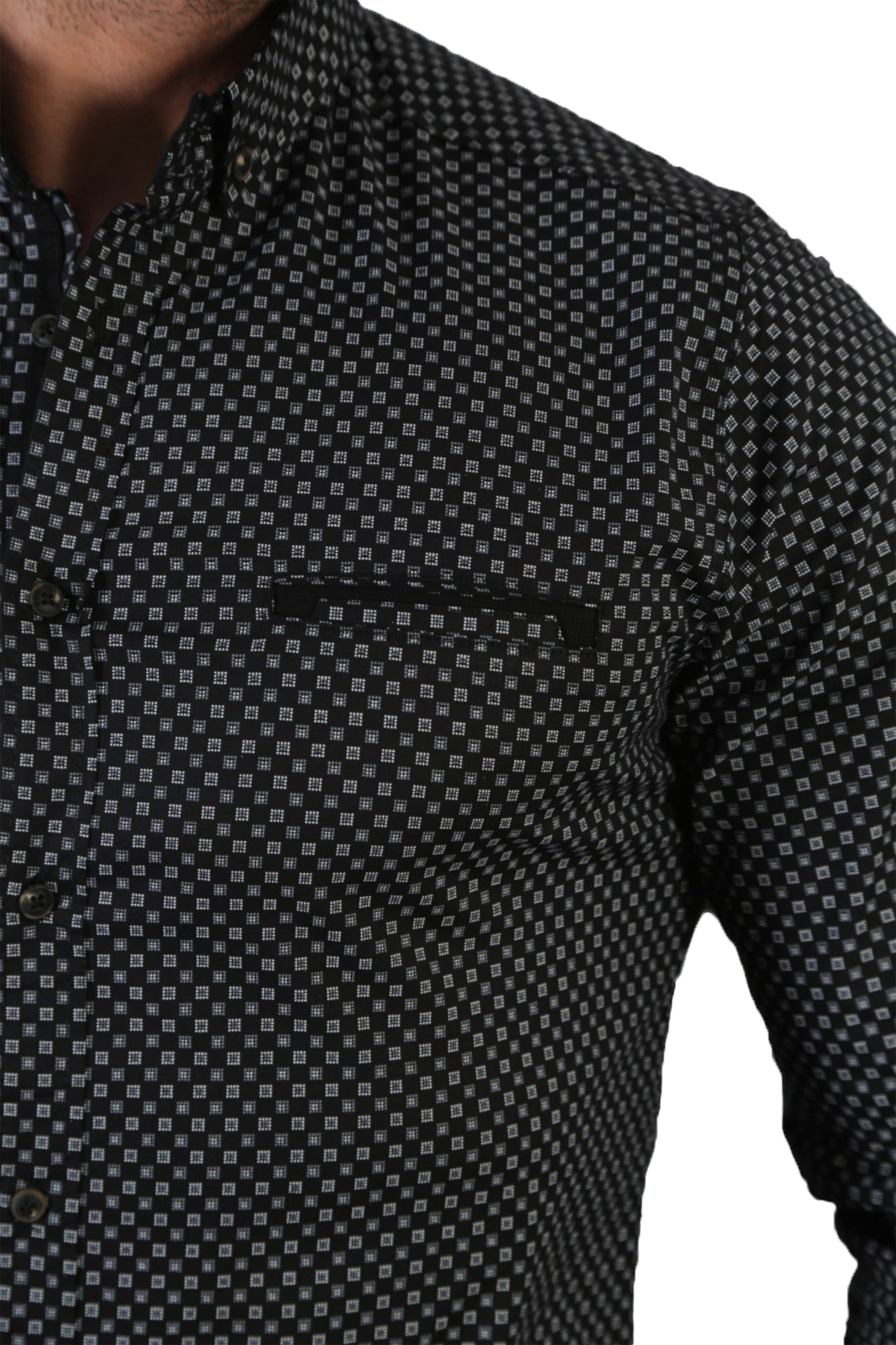 Megaman Jeans Langarmhemd Megaman Herren Freizeit-Hemd günstig online kaufen