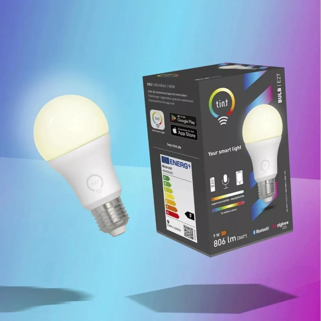 Müller Licht tint white+color LED-Lampe E27 9W günstig online kaufen