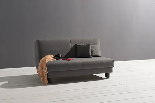 ell + ell Schlafsofa "Enny", Breite 180 cm, Liegehöhe 40 cm, Füße schwarz günstig online kaufen