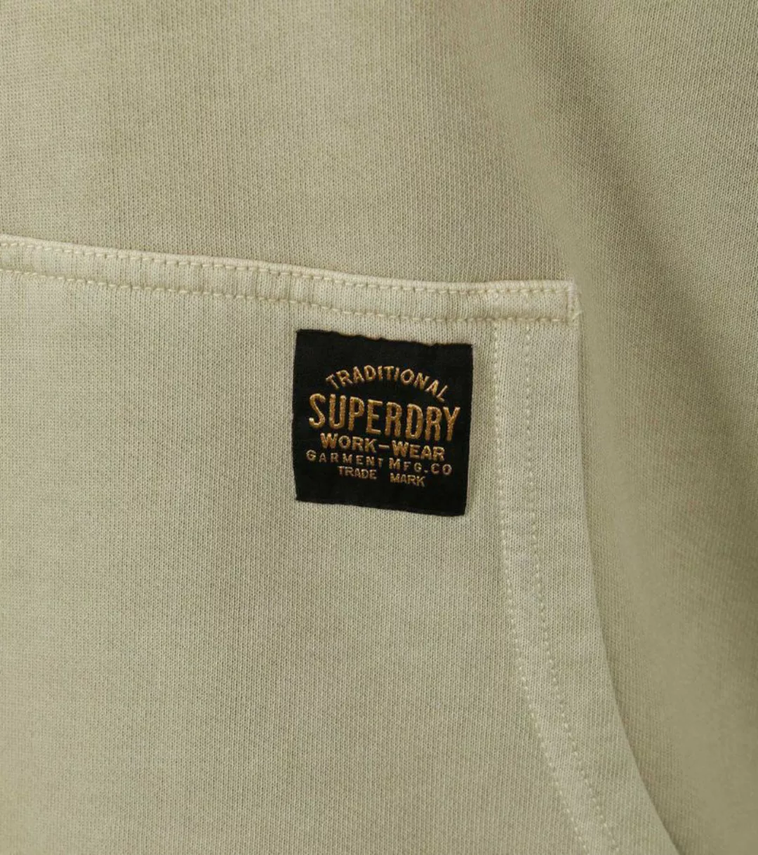 Superdry Hoodie Washed Beige - Größe XXL günstig online kaufen