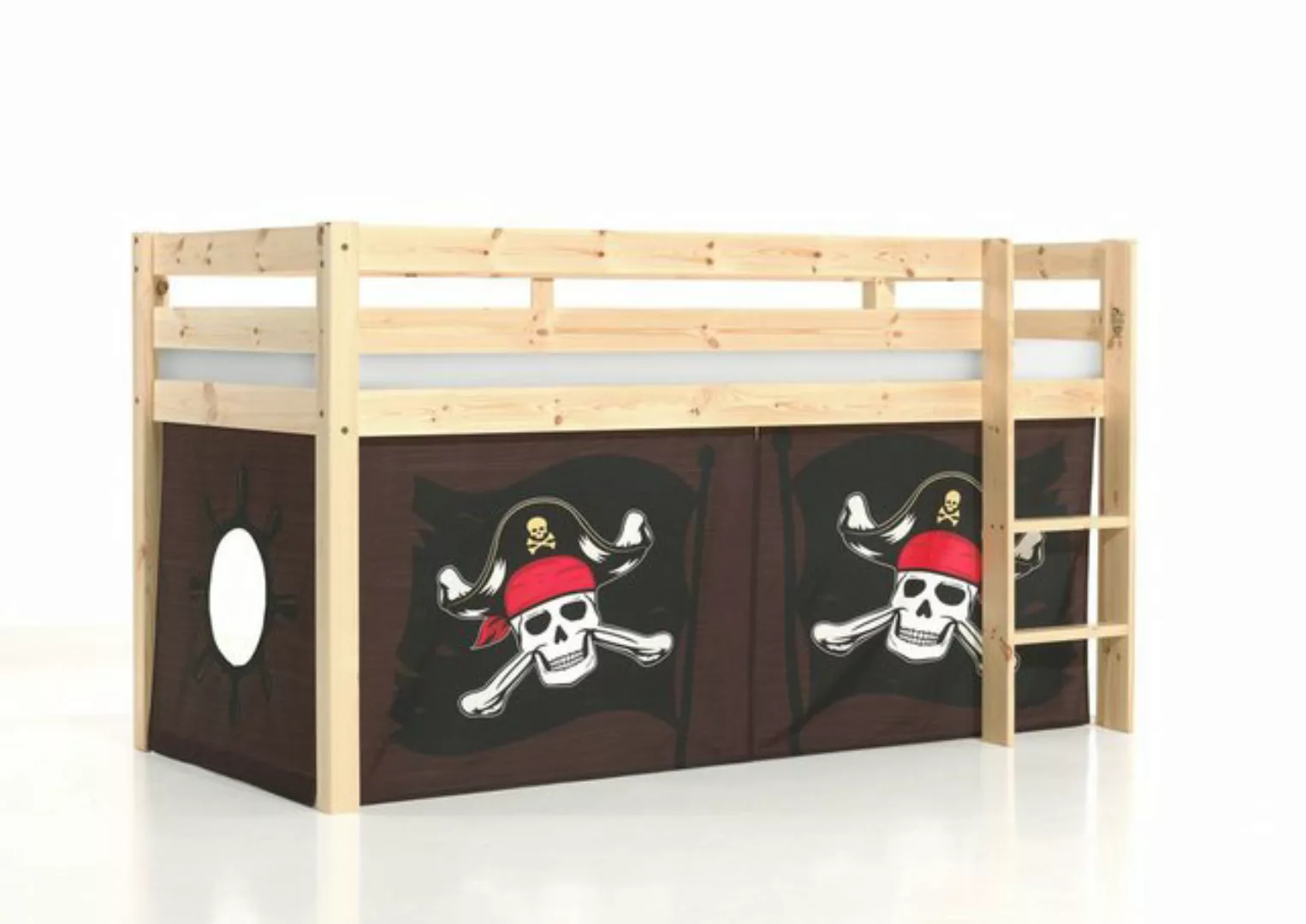 58 aufm Kessel Kinderbett Spielbett Karolina 210x106x114 Kinderbett Hochbet günstig online kaufen