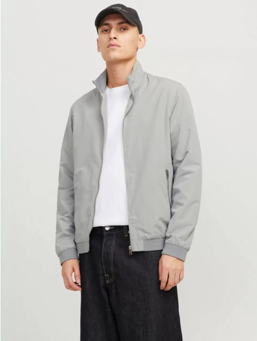 Jack & Jones Blouson JJERUSH HARRINGTON BOMBER NOOS mit Stehkragen günstig online kaufen