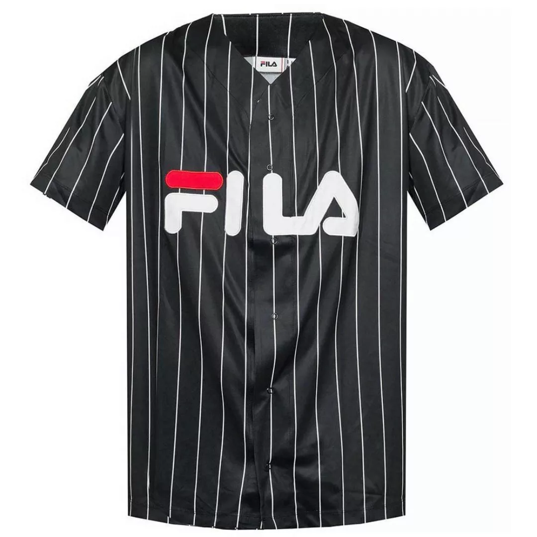 Fila Dawn Baseball Kurzärmeliges T-shirt S Black günstig online kaufen