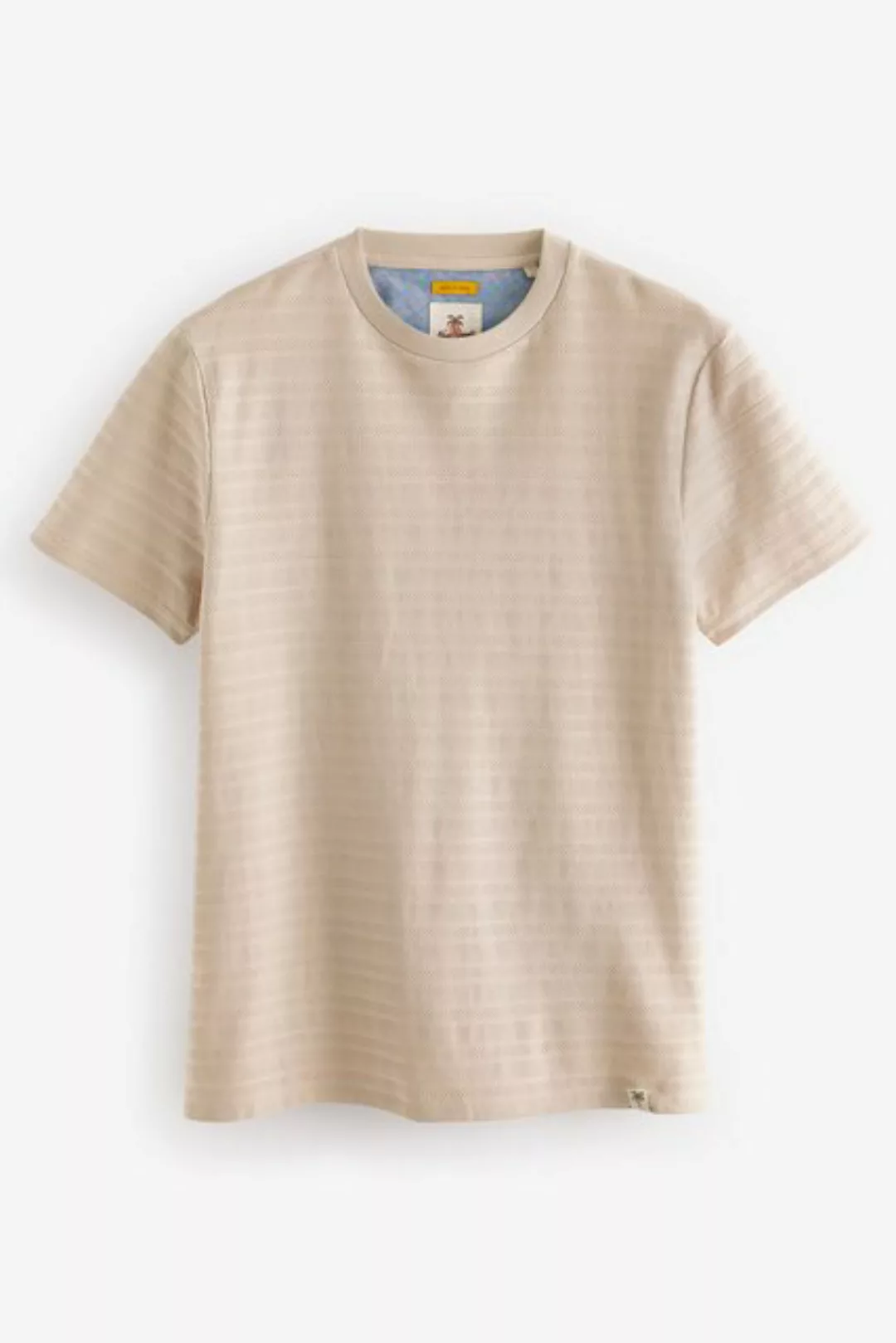 Next T-Shirt Strukturiertes T-Shirt im Relaxed-Fit (1-tlg) günstig online kaufen