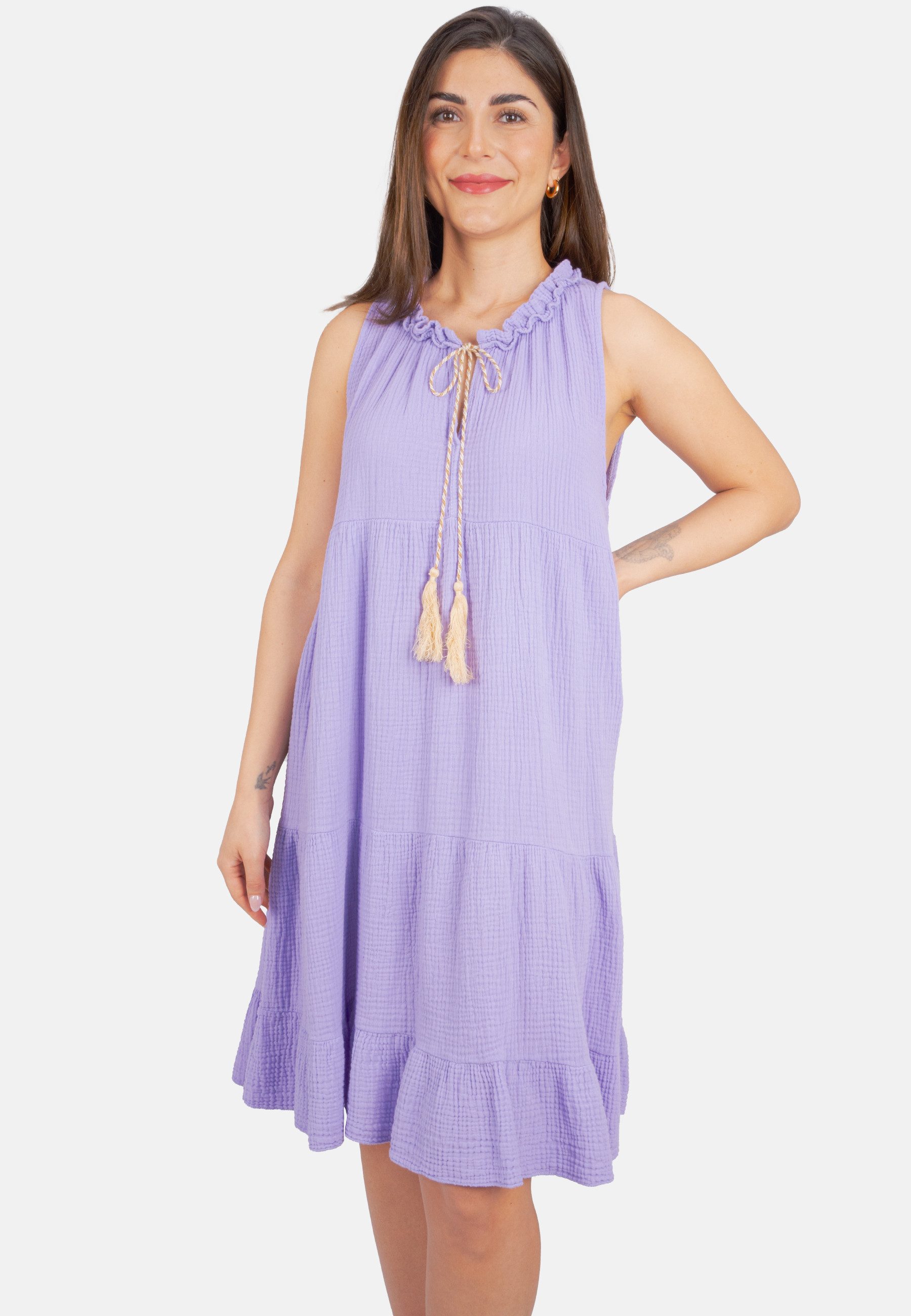 Seasons of April Blusenkleid BUKI MUSSELIN günstig online kaufen