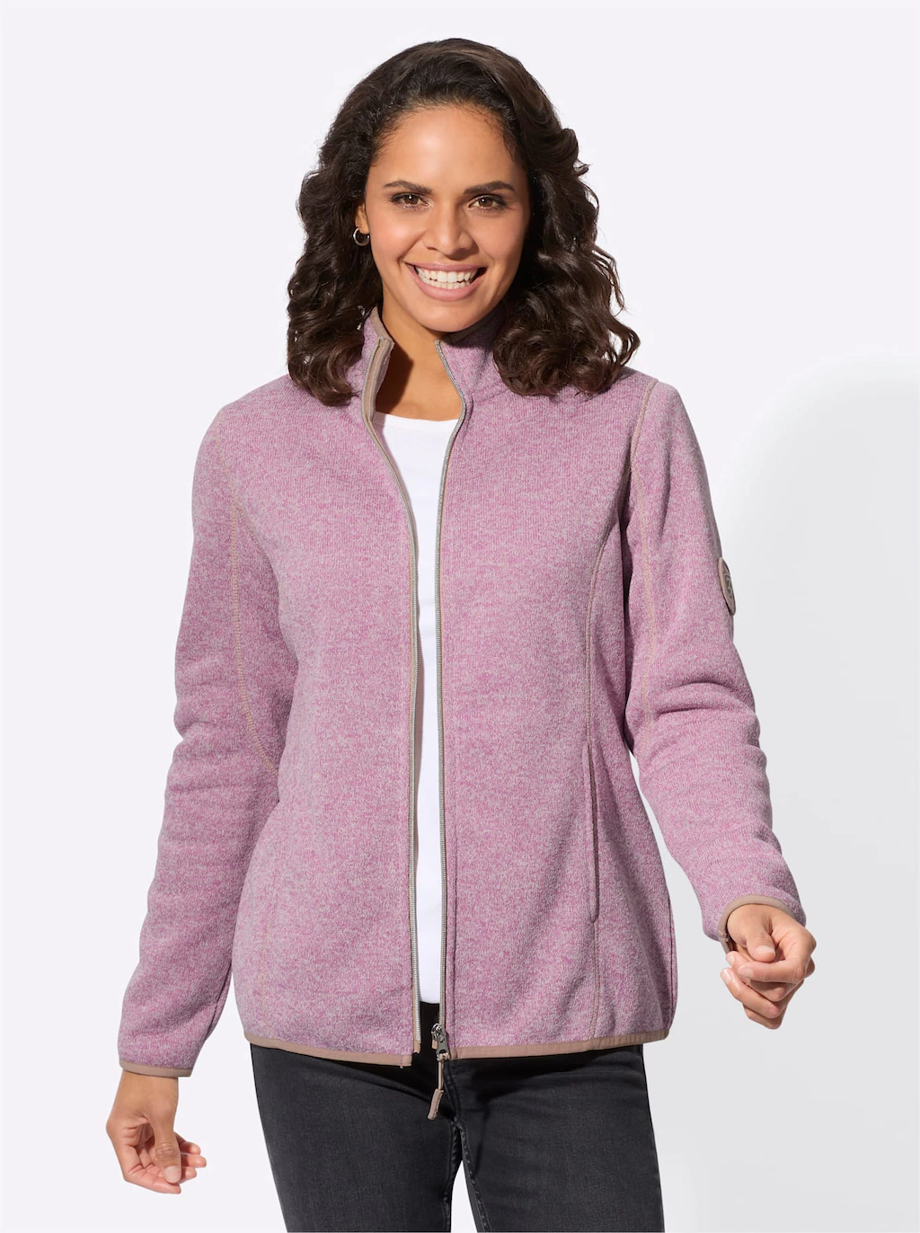 Casual Looks Fleecejacke günstig online kaufen