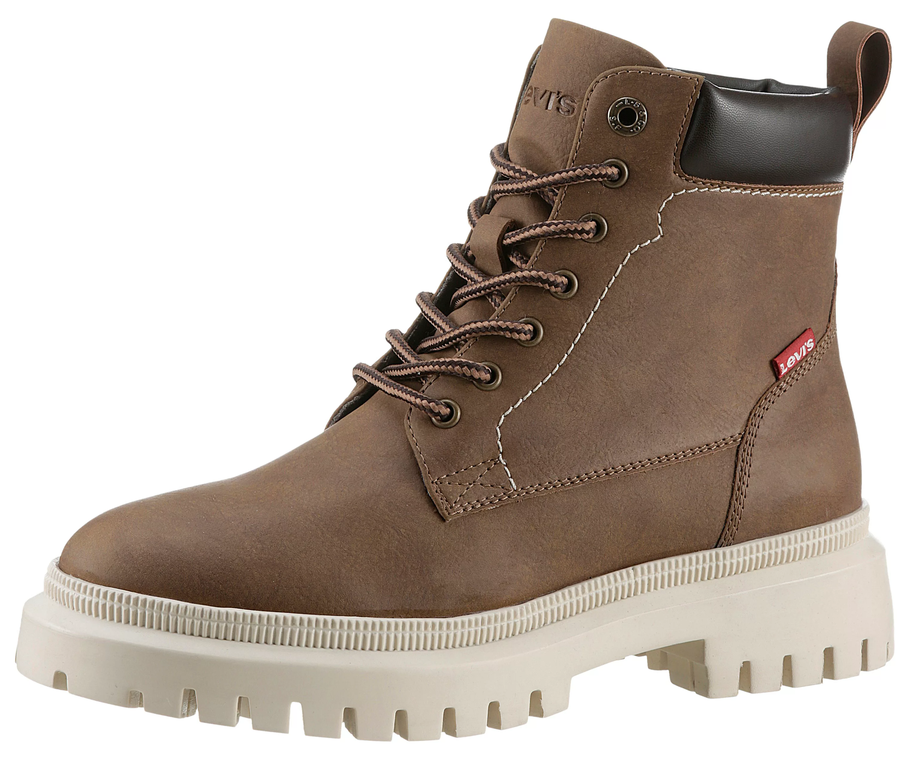 Levis Schnürboots "Lennox", Blockabsatz, Schnürstiefelette, Boots, gepolste günstig online kaufen