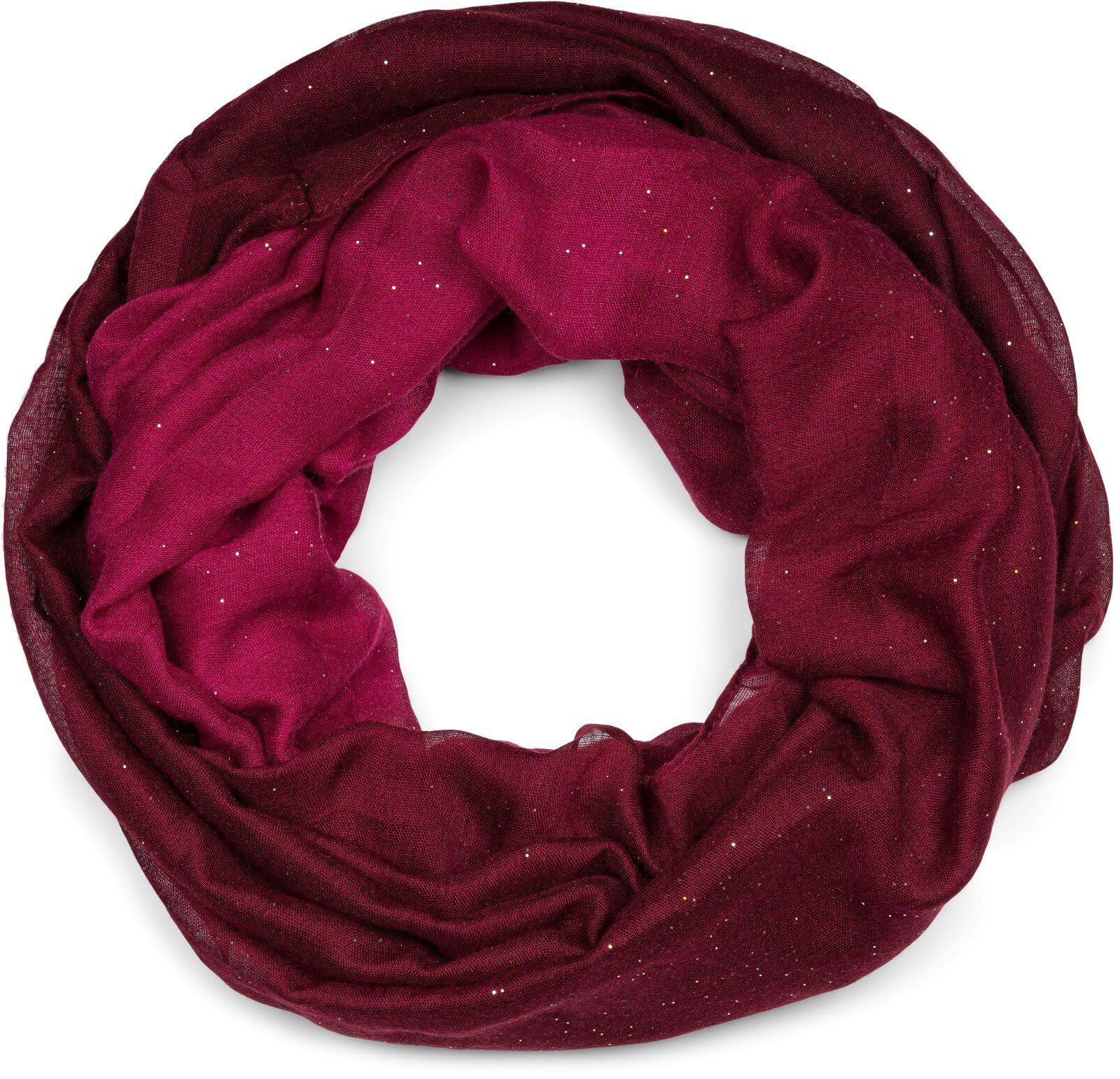 styleBREAKER Loop Glitzer Loop mit Farbverlauf, günstig online kaufen