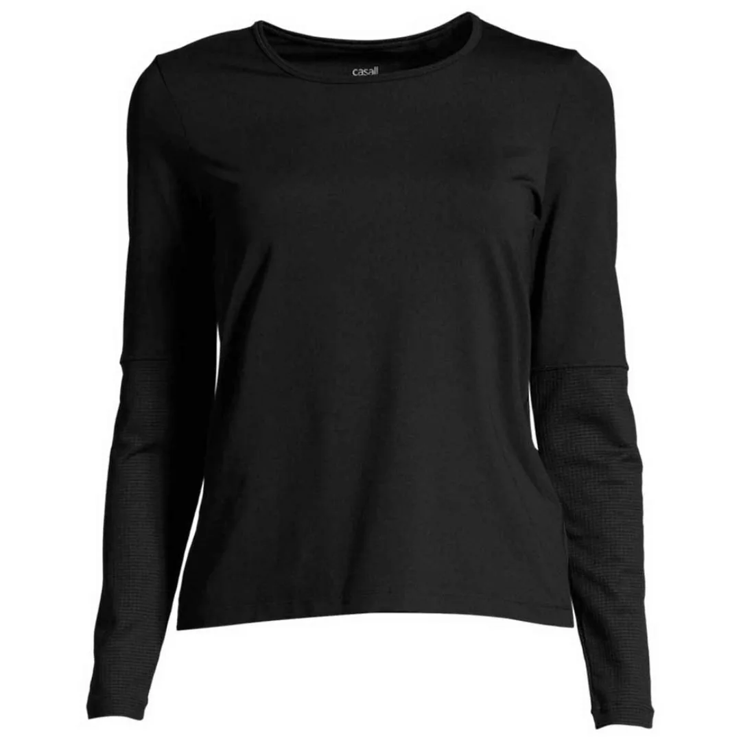 Casall Langarmshirt Iconic Long Sleeve - Black günstig online kaufen