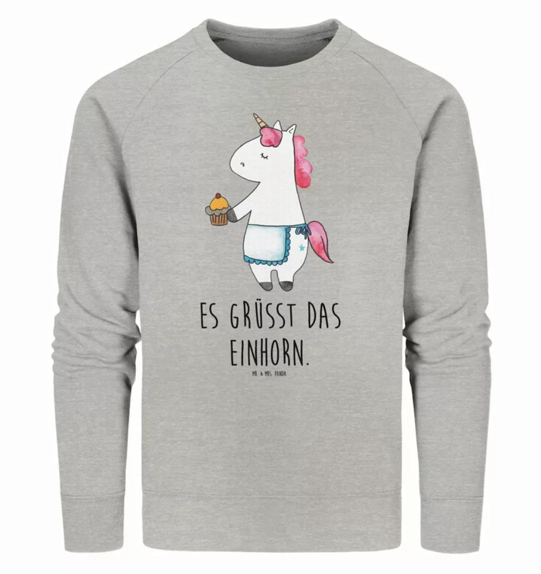 Mr. & Mrs. Panda Longpullover Größe XXL Einhorn Muffin - Heather Grey - Ges günstig online kaufen