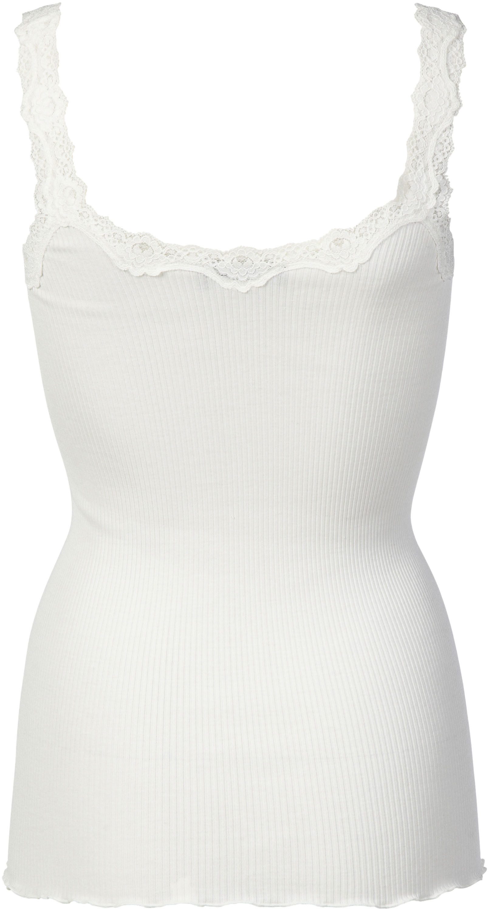 rosemunde Tanktop "Babette Silk Top", wunderschöner, umgedrehter Vintage-Sp günstig online kaufen