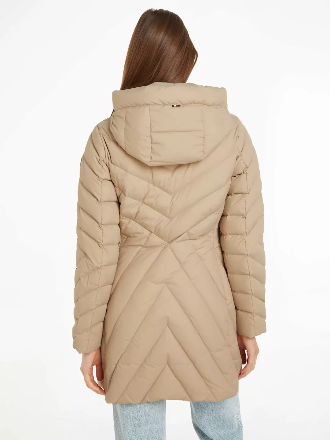 Tommy Hilfiger Steppmantel "CHEVRON MW PADDED COAT", mit mittelstarker Watt günstig online kaufen