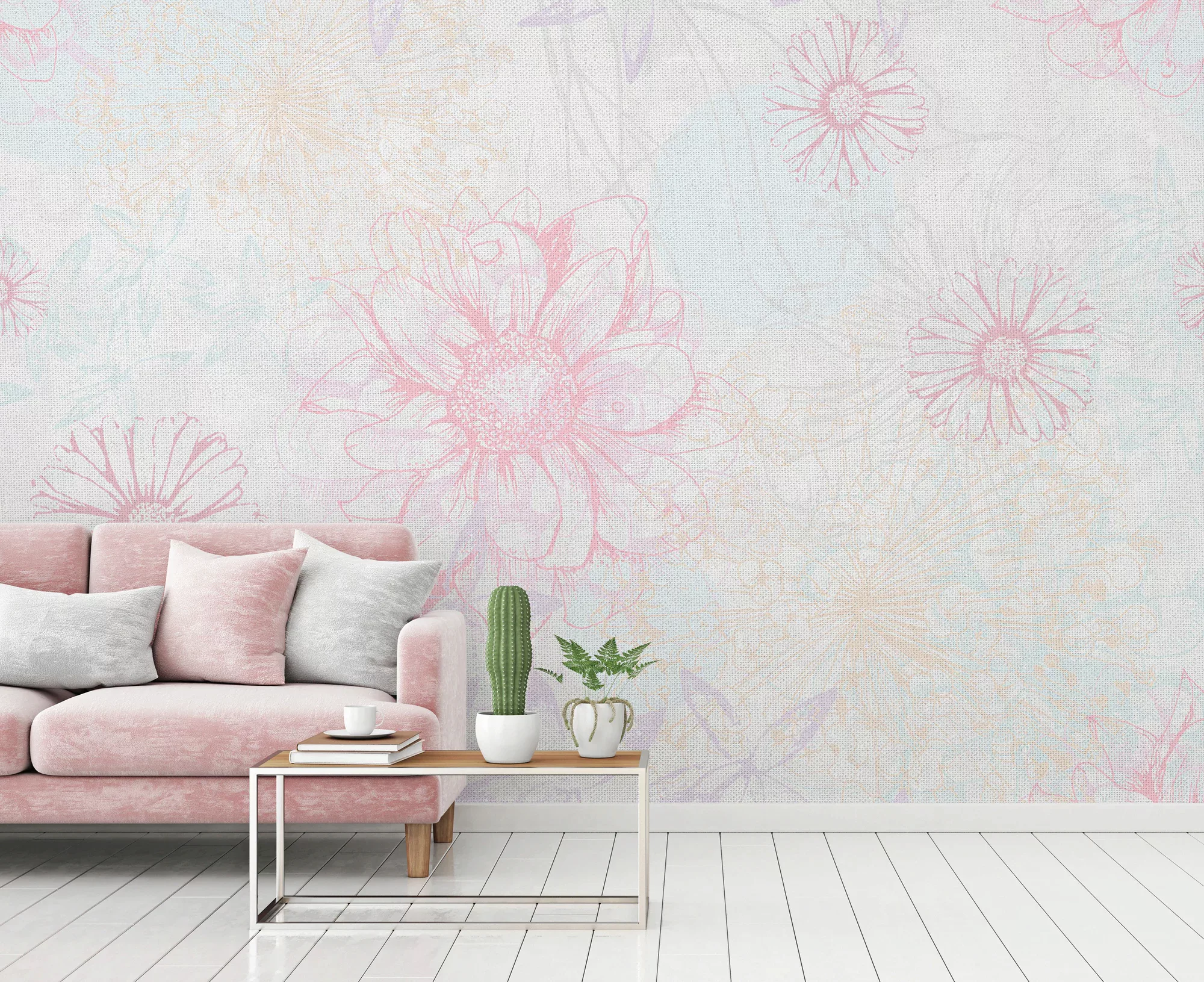 Architects Paper Fototapete »Atelier 47 Flower Artwork 2«, floral, Vlies, W günstig online kaufen