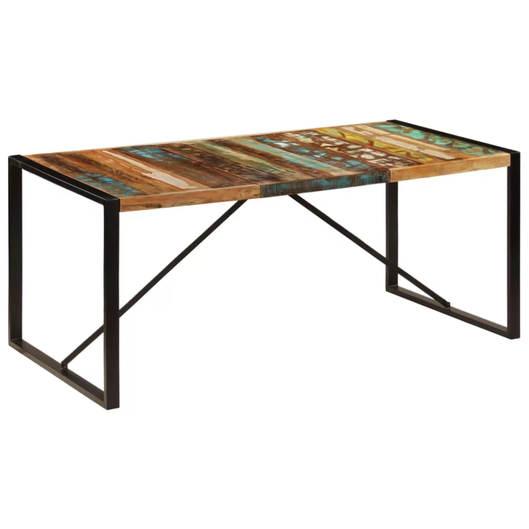 Esstisch 180x90x75 Cm Altholz Massiv günstig online kaufen