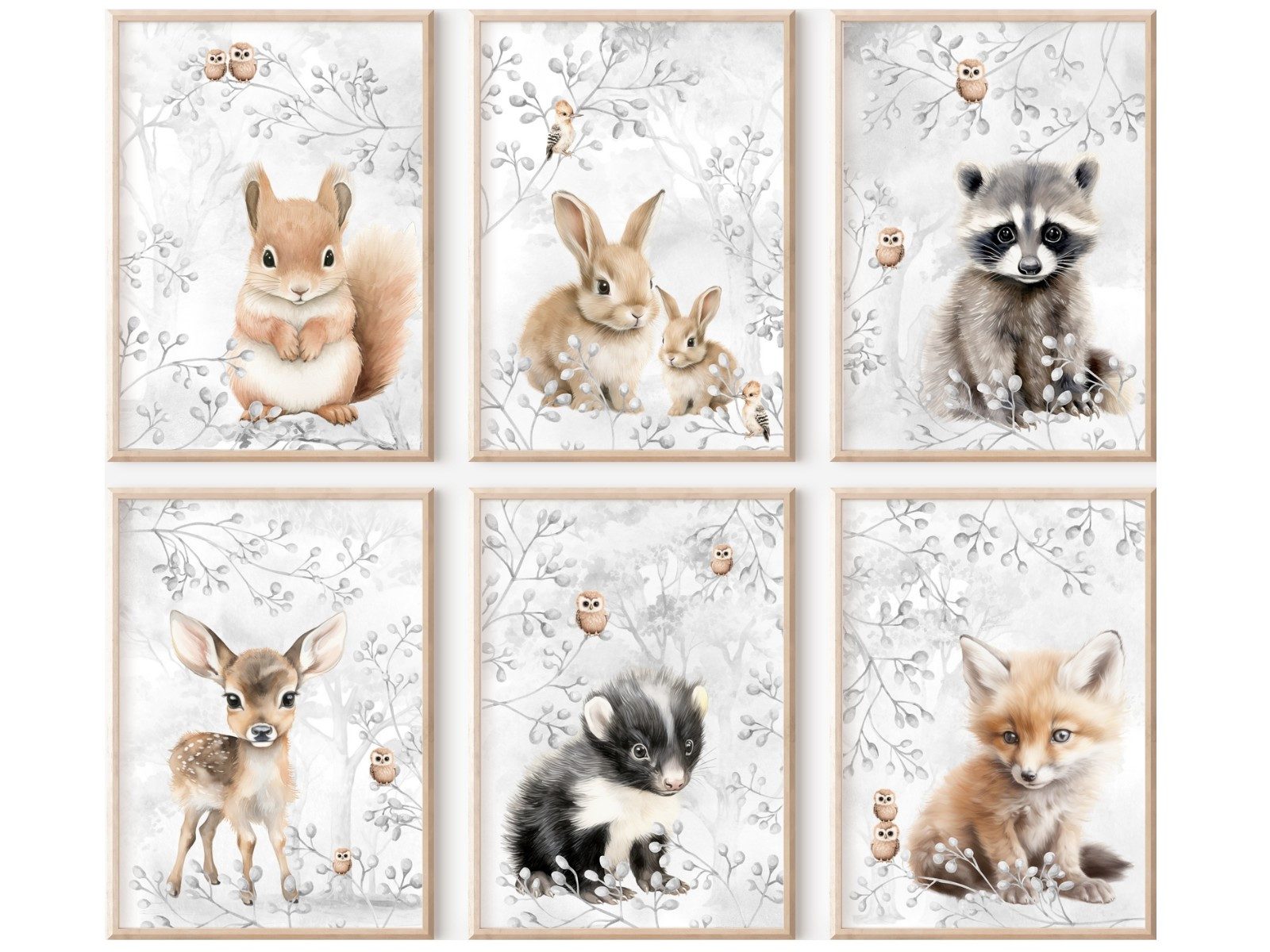 homestyle-accessoires Poster Wandbilder Bilderset Kinderbilder BABY günstig online kaufen