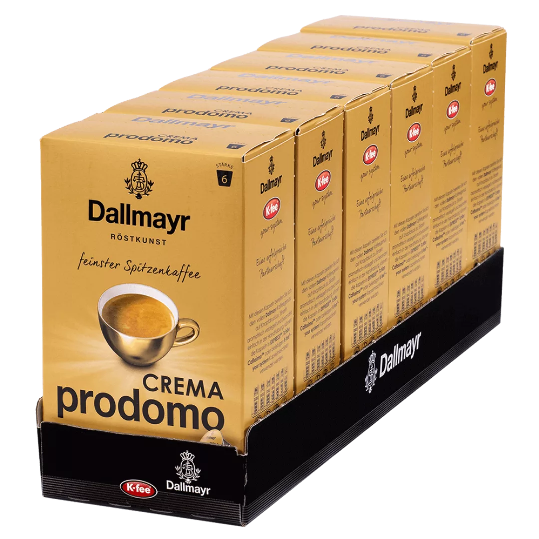 Dallmayr CREMA prodomo Kaffeekapseln, 96 Stück, für EXPRESSI®*, Tchibo Cafi günstig online kaufen